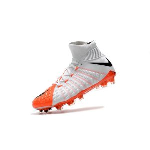 Kopačky Pánské Nike Phantom Hypervenom 3 Elite DF FG – bílá oranžová